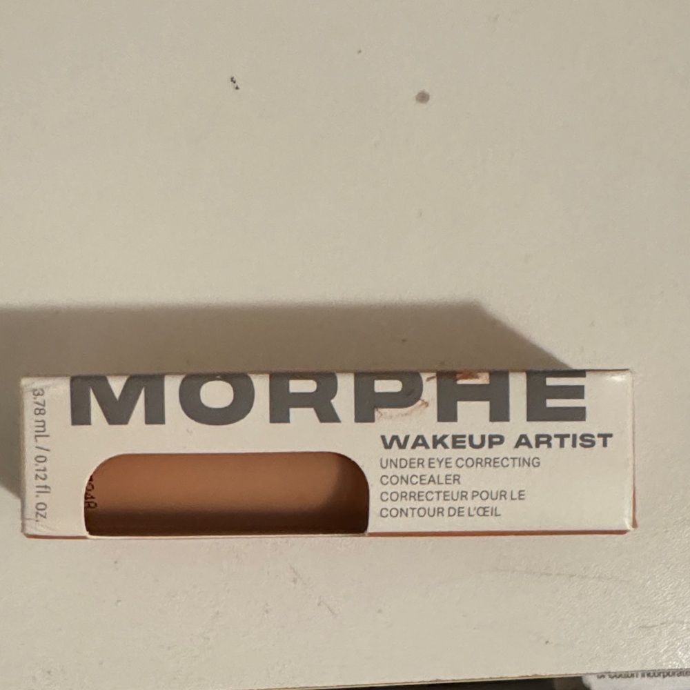 🆕 Unopened Morphe Wakeup Artist Under Eye Correcting Concealer - Tan in Peach 02